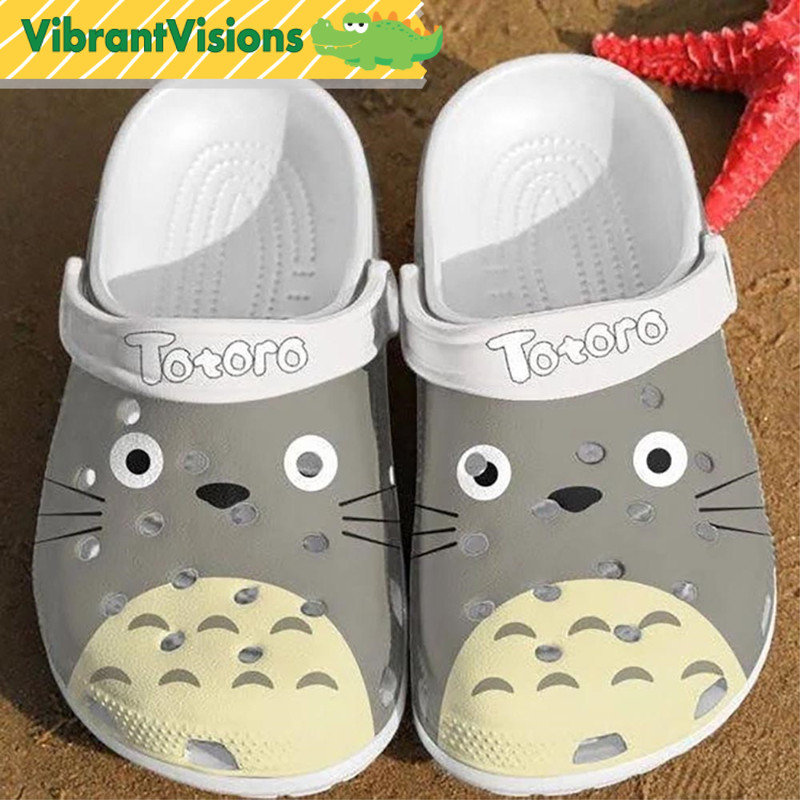 Cute Neighbor Totoro Anime Crocs - Discover Comfort And Style Clog Shoes With Funny Crocs.jpg