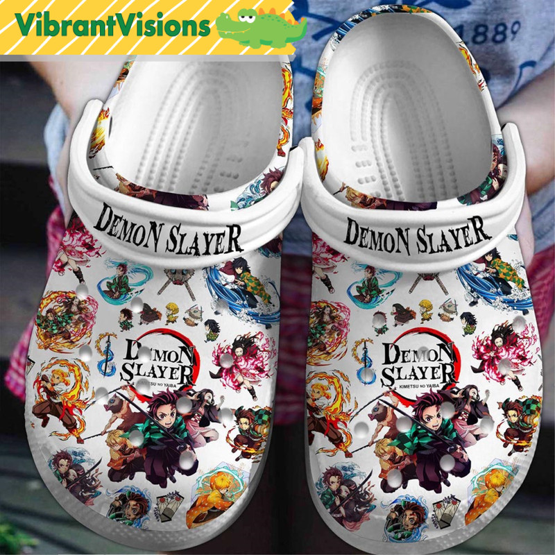 Demon Slayer Anime Limited Edition Crocs - Discover Comfort And Style Clog Shoes With Funny Crocs.jpg