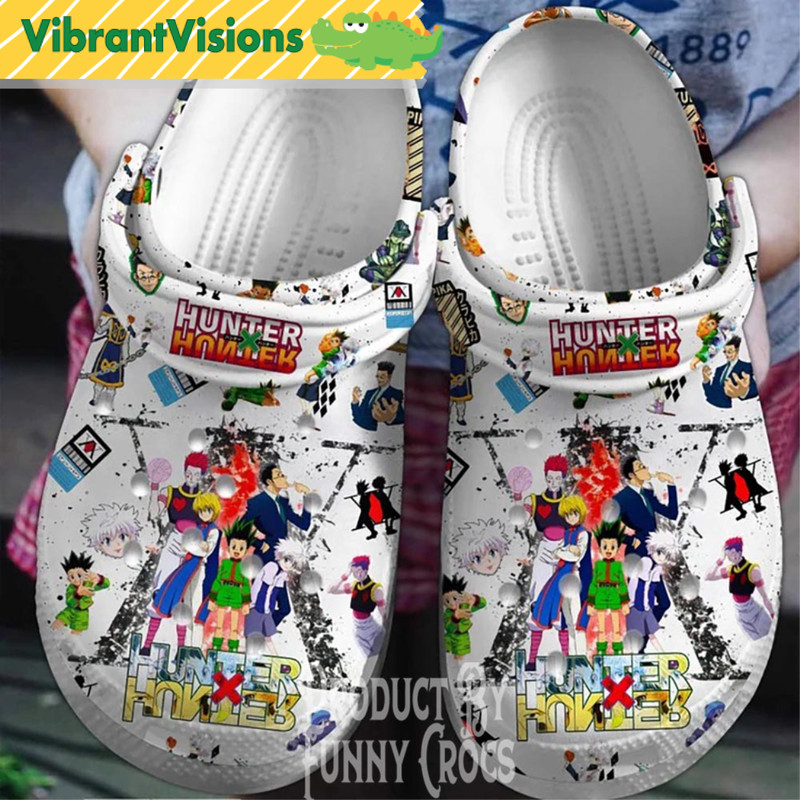 Hunter x Hunter Manga Crocs, Manga Gifts - Discover Comfort And Style Clog Shoes With Funny Crocs.jpg