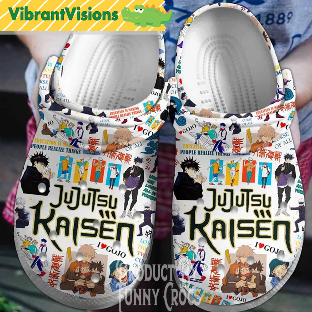 Jujutsu Kaisen Anime Crocs Shoes - Discover Comfort And Style Clog Shoes With Funny Crocs.jpg
