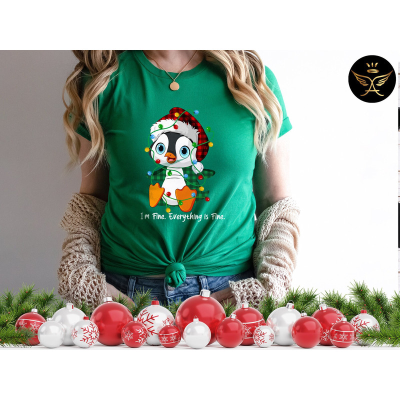 Christmas Penguin Shirt, Christmas Shirt, Love Christmas Shirt, Christmas Family Shirt, Penguin Shirt, Christian Shirt, Christmas Gift.jpg