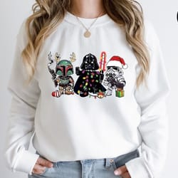 christmas star wars sweatshirt, star wars sweater, christmas sweatshirt, star wars hoodie, star wars funny sweatshirt