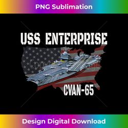 USS Enterprise CVAN-65 Aircraft Carrier Veterans Day - Crafted Sublimation Digital Download - Challenge Creative Boundaries