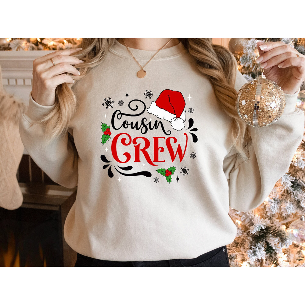 Cousin Crew Sweatshirt Christmas Sweatshirt Funny Christmas Sweatshirt Sweatshirt for Women Christmas Hoodie Winter Sweatshirt 1.jpg