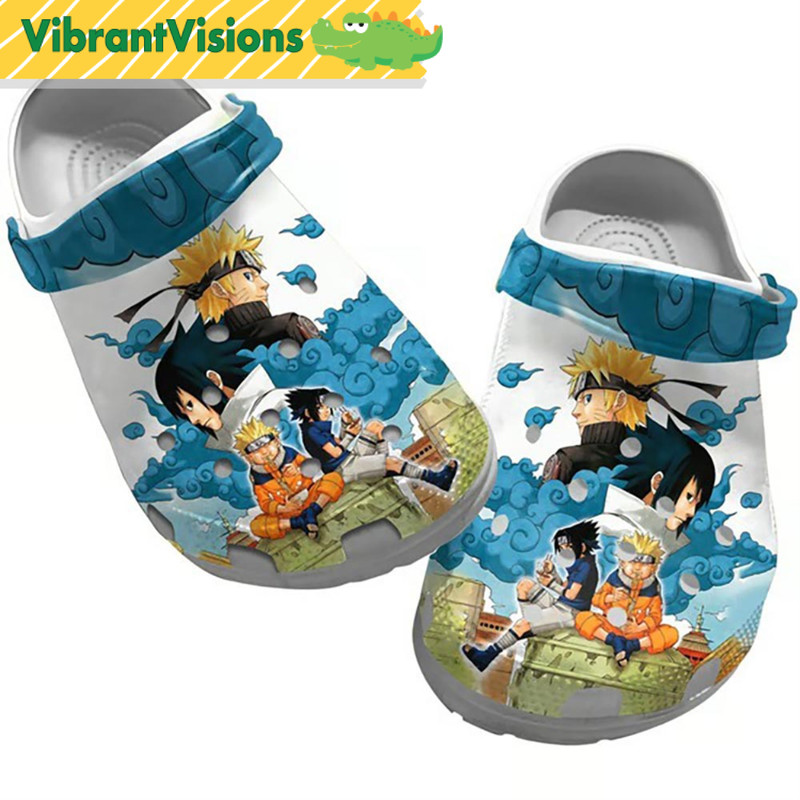 Personalized Sasuke x Naruto Crocs Slippers - Discover Comfort And Style Clog Shoes With Funny Crocs.jpg