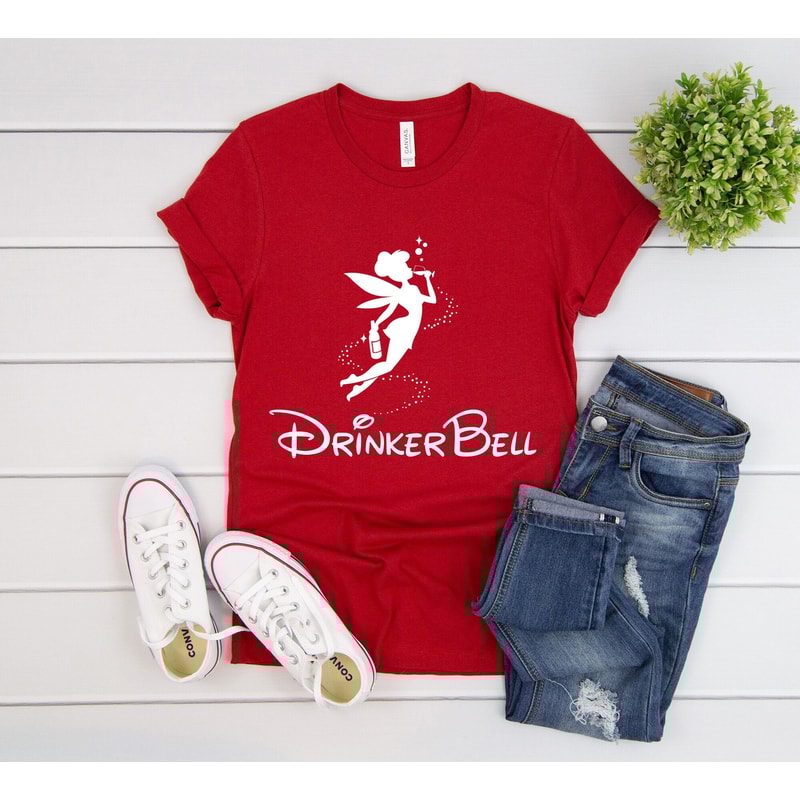 Drinkerbell Shirt, Drinker Bell Tank Top, Glitter Drinkerbell V-Neck Shirt, Drinking Around The World Shirts, Food and Wine Festival.jpg