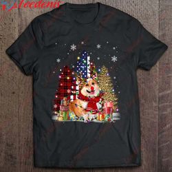 Corgi Santa Hat Christmas Usa Flag Dog Gift Shirt, Christmas Sweaters Family  Wear Love, Share Beauty