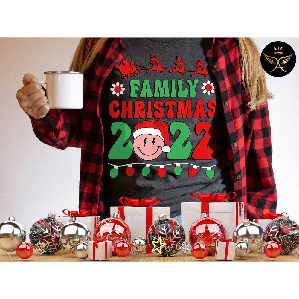 Family Christmas 2022 Shirt, Christmas Shirt, Matching Christmas Santa Shirts, Christmas gift, Christmas Party shirt, Christmas family shirt.jpg