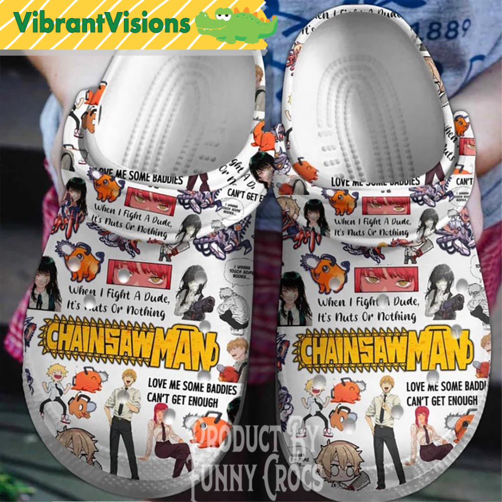 Power Chainsaw Man Anime Crocs - Discover Comfort And Style Clog Shoes With Funny Crocs.jpg