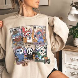 stitch horror halloween shirt lilo stitch halloween shirt stitch halloween trick or treat halloween shirt halloween