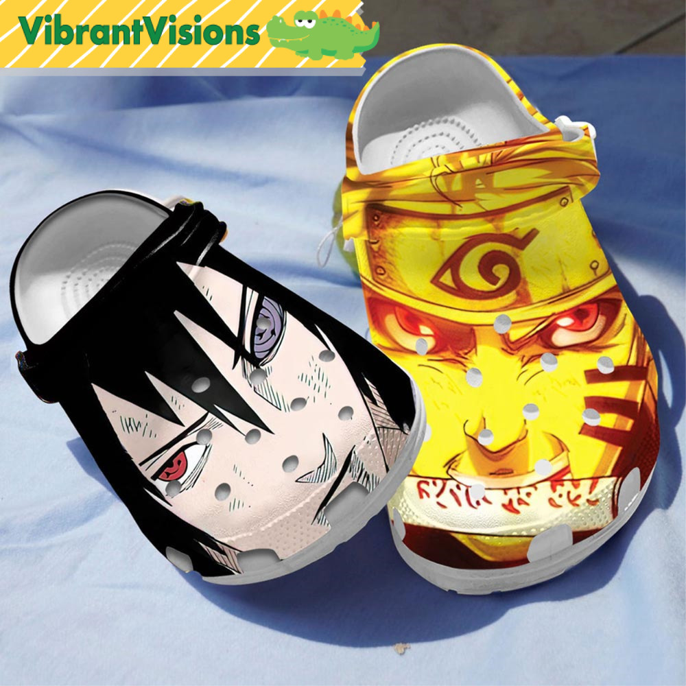 Sasuke And Naruto Crocs - Discover Comfort And Style Clog Shoes With Funny Crocs.jpg