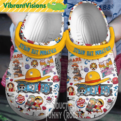 straw hat pirates one piece crocs - discover comfort and style clog shoes with funny crocs