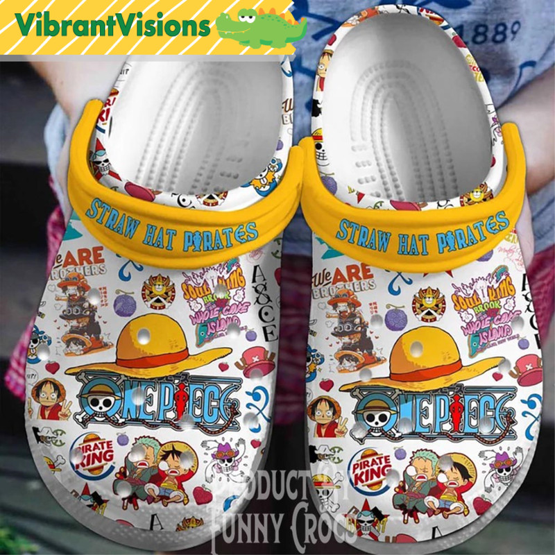 Straw Hat Pirates One Piece Crocs - Discover Comfort And Style Clog Shoes With Funny Crocs.jpg