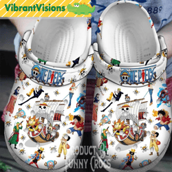 straw hat pirates one piece crocs clogs - discover comfort and style clog shoes with funny crocs