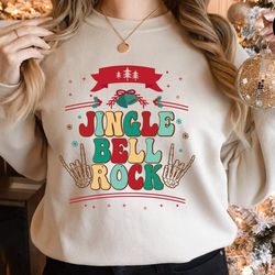 jingle bell rock sweatshirt, jingle bell rock sweatshirt, christmas music sweatshirt, christmas sweatshirts for women, c