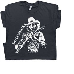 bocephus outlaw country music t shirt classic 80s vintage country concert band shirts bluegrass redneck tee guitar shirt