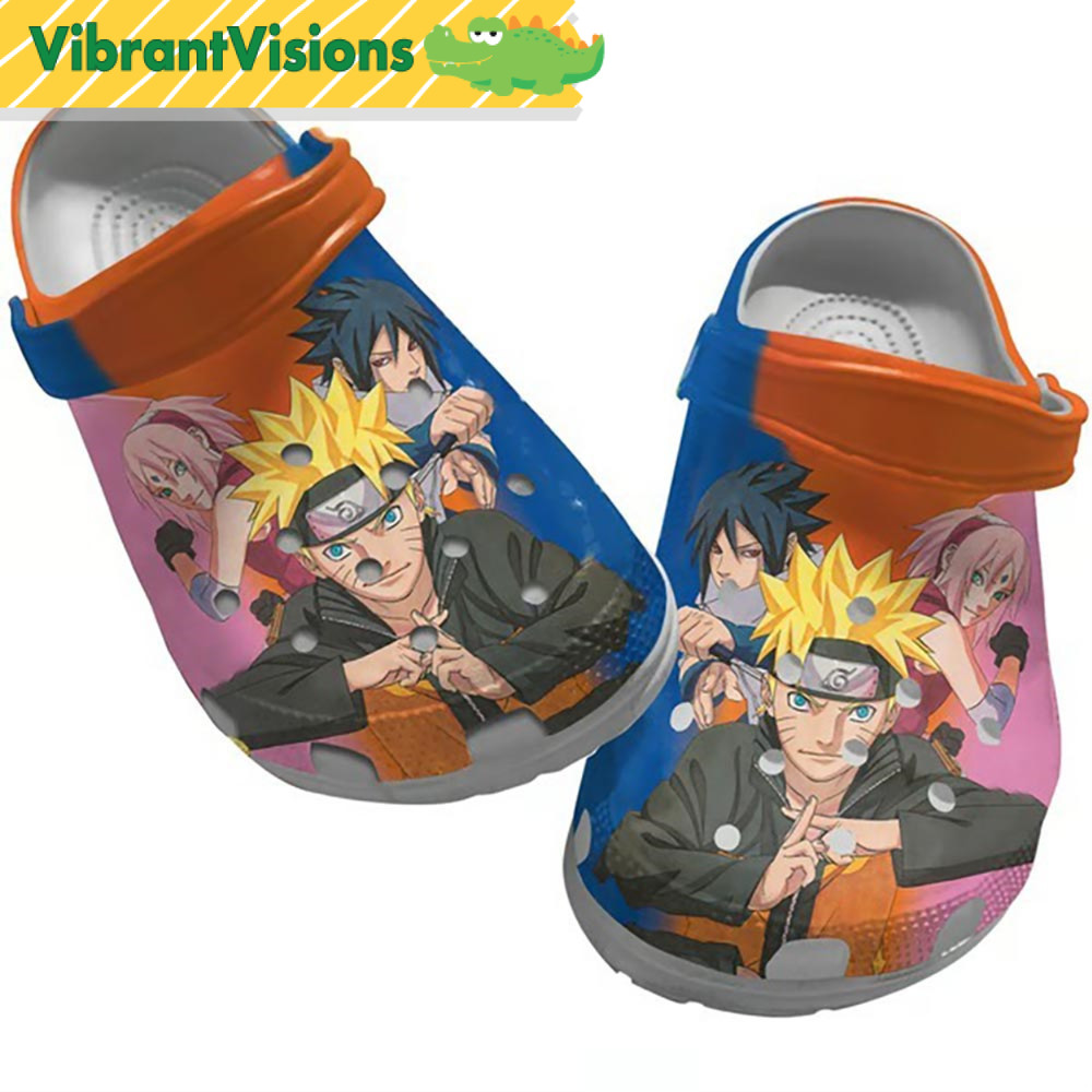 Team Seven Naruto Crocs Clog Shoes - Discover Comfort And Style Clog Shoes With Funny Crocs.jpg