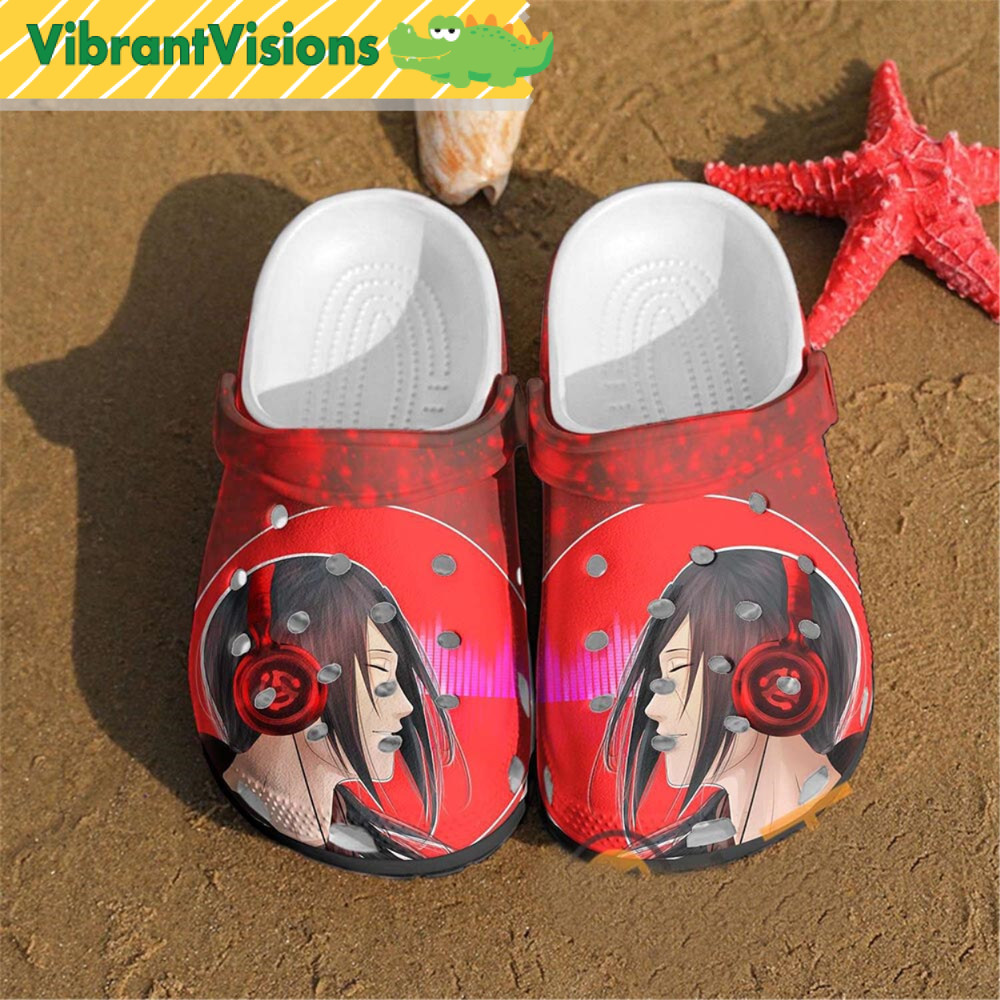 Uchiha Itachi Naruto Crocs Clog Shoes - Discover Comfort And Style Clog Shoes With Funny Crocs.jpg