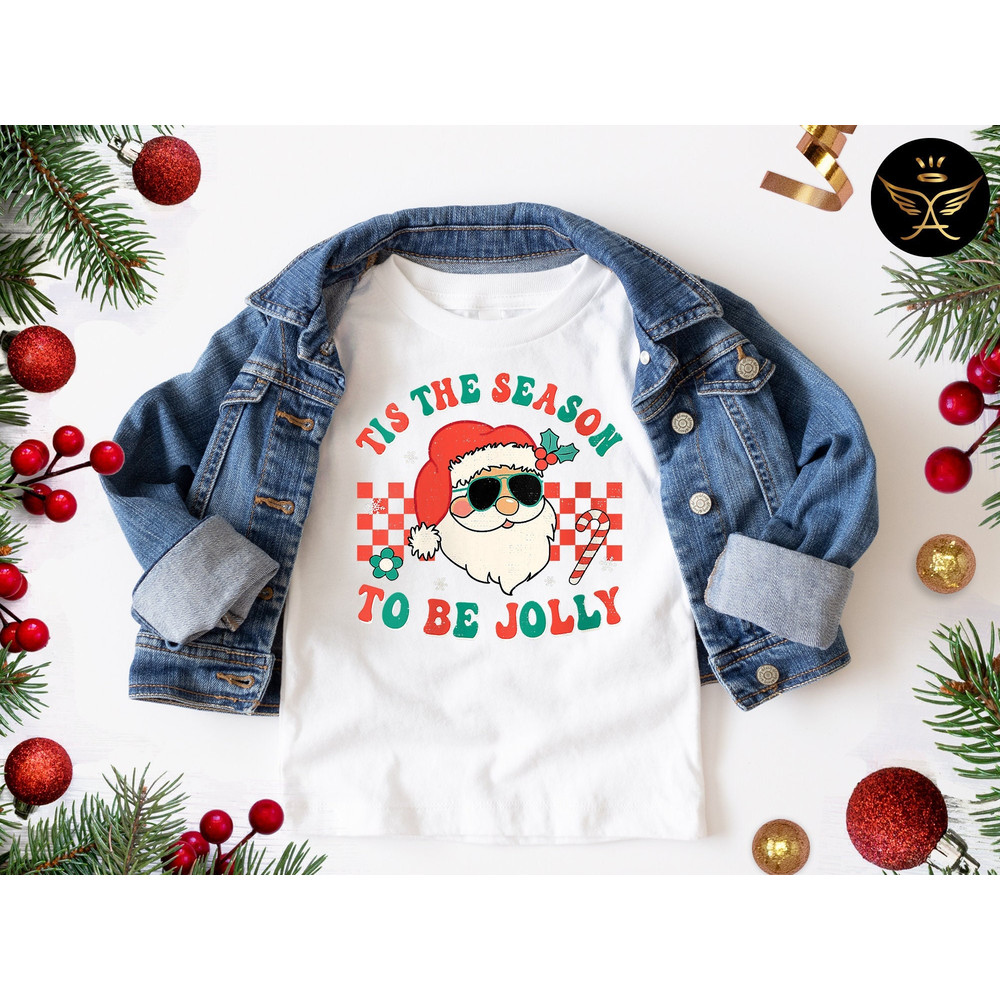 Tis The Season To Be Jolly Shirt, Jolly T-Shirt , Cute Christmas T-Shirt, Christmas Holiday Tshirt, Gift Christmas Shirt, Unisex Shirt.jpg