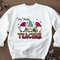 Very Merry Teacher Sweatshirt, Deck the halls and not your Family, Christmas sweatshirt, Holiday Sweatshirt, Christmas.jpg