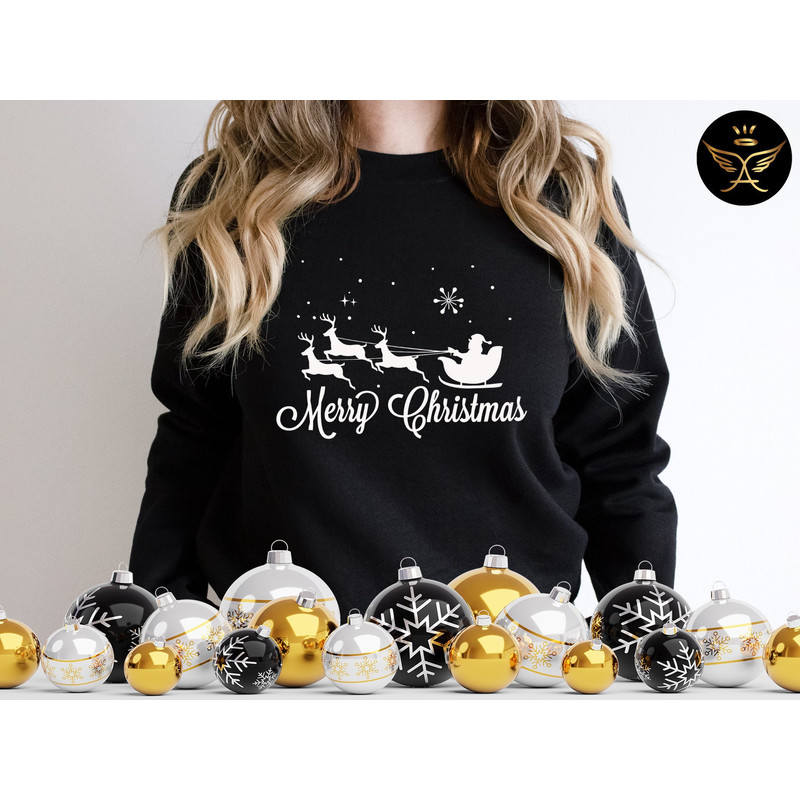 Womens Christmas Sweatshirt, Christmas Sweater, Christmas Crewneck, Christmas Tree Sweatshirt, Holiday Sweaters for Women, Winter Sweatshirt 1.jpg