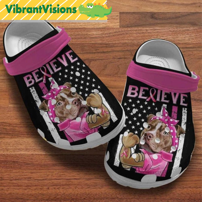 Autism Pitbull Puppy Dog Crocs - Discover Comfort And Style Clog Shoes With Funny Crocs.jpg