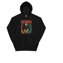 mothman point pleasant retro vintage cryptid unisex hoodie