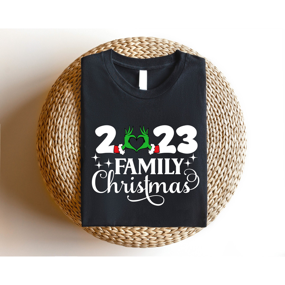 Family Christmas 2023 Shirts, Funny Family Matching Gift, Sibling Xmas Party T-Shirt, Santa Celebration Shirt, Family All Together Shirts.jpg