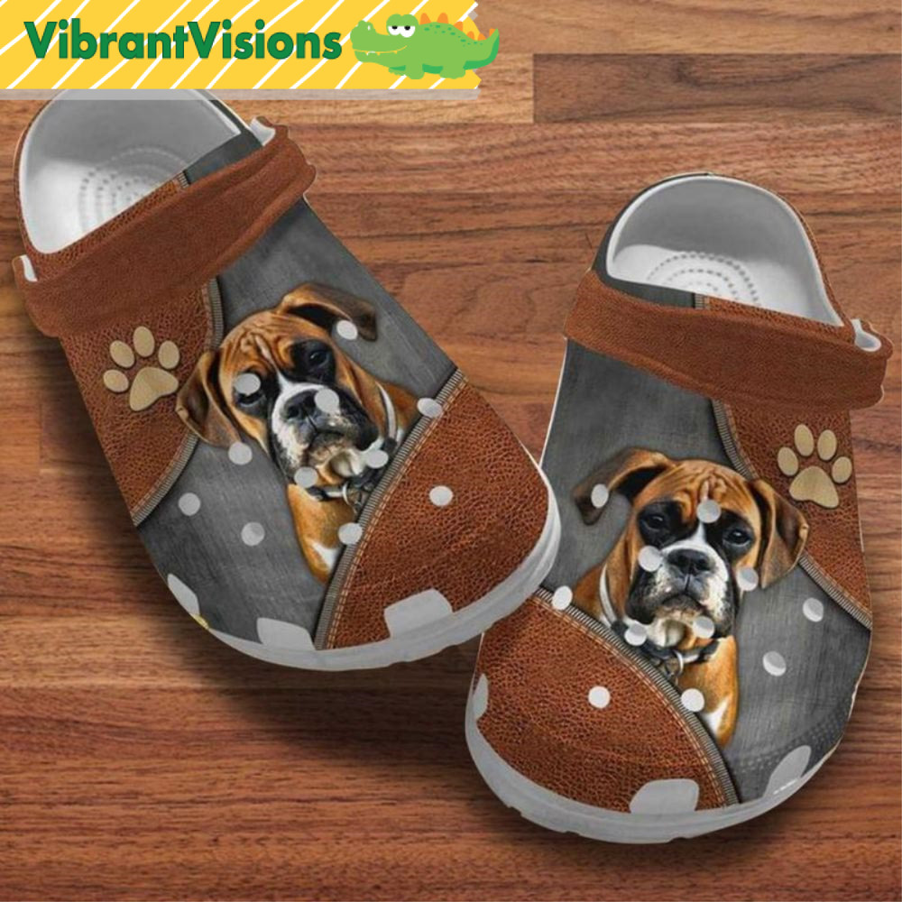 Boxer Dog Croc Shoes - Discover Comfort And Style Clog Shoes With Funny Crocs.jpg