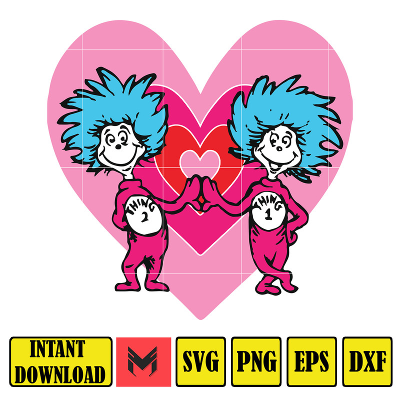 Dr Seuss Svg, Cat In The Hat SVG, Dr Seuss Hat SVG, Green Eggs And Ham Svg, Dr Seuss for Teachers Svg, Cricut, Thing Svg (525).jpg