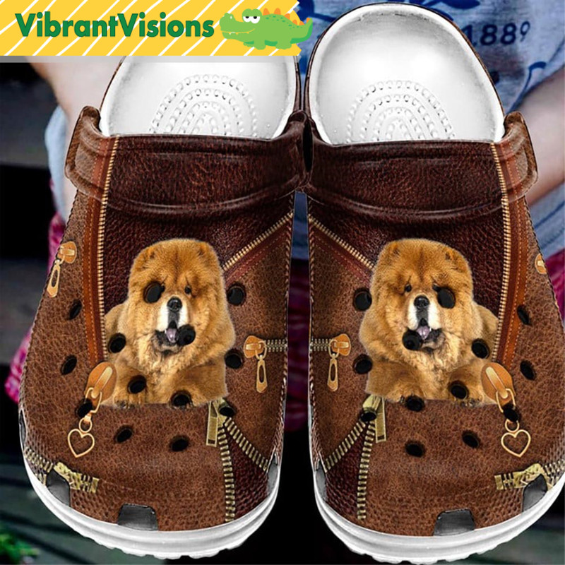 Chow Chow Crocs Slippers - Discover Comfort And Style Clog Shoes With Funny Crocs.jpg