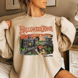 vintage halloween town est 1998 sweatshirt, halloweentown university sweatshirt, pumpkin halloweentown shirt, halloween