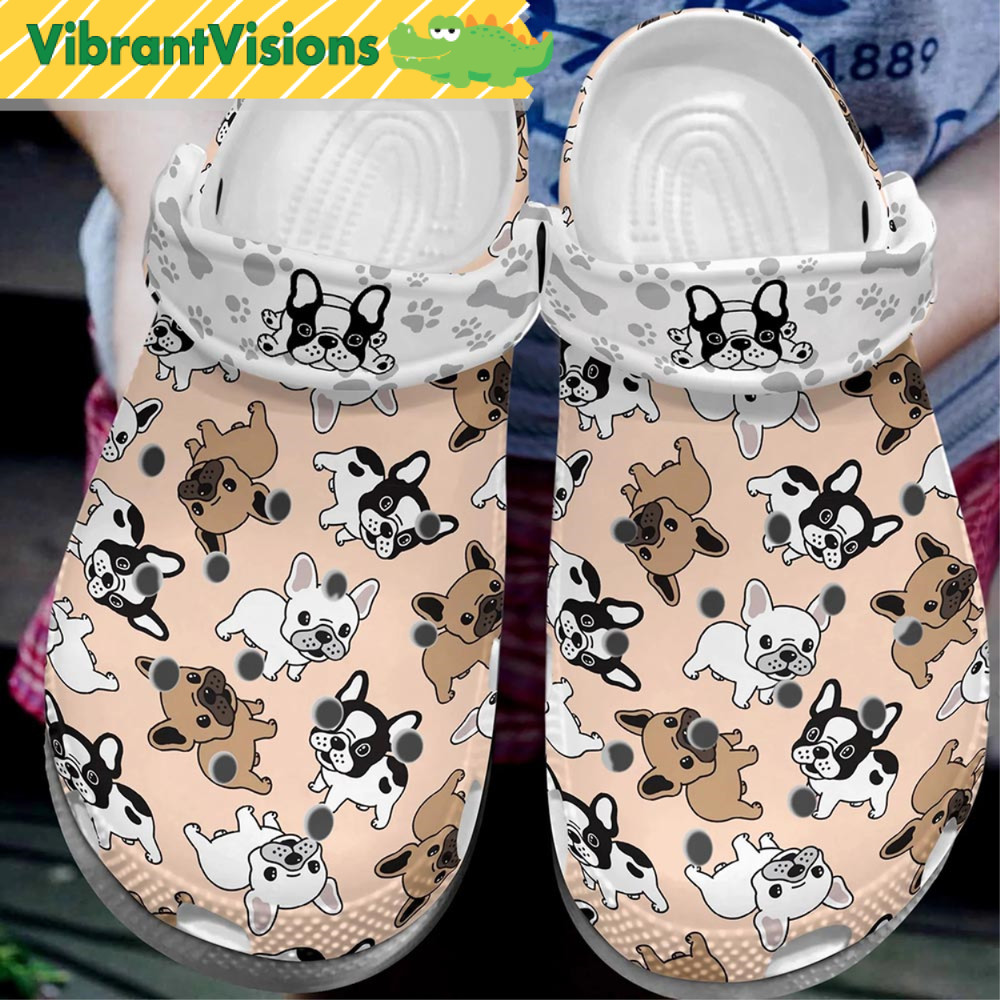 Crocs French Bulldog Shoes - Discover Comfort And Style Clog Shoes With Funny Crocs.jpg