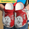 Custom Poodle Red Crocs - Discover Comfort And Style Clog Shoes With Funny Crocs.jpg