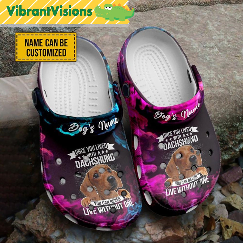 Customized Dachshund Crocs Clog Shoes - Discover Comfort And Style Clog Shoes With Funny Crocs.jpg