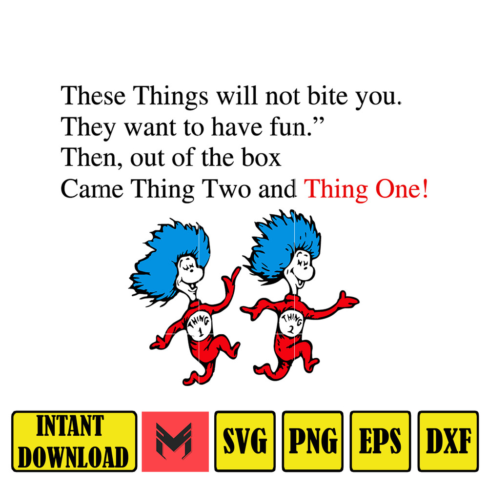 Dr Seuss Svg, Cat In The Hat SVG, Dr Seuss Hat SVG, Green Eggs And Ham Svg, Dr Seuss for Teachers Svg, Cricut, Thing Svg (536).jpg