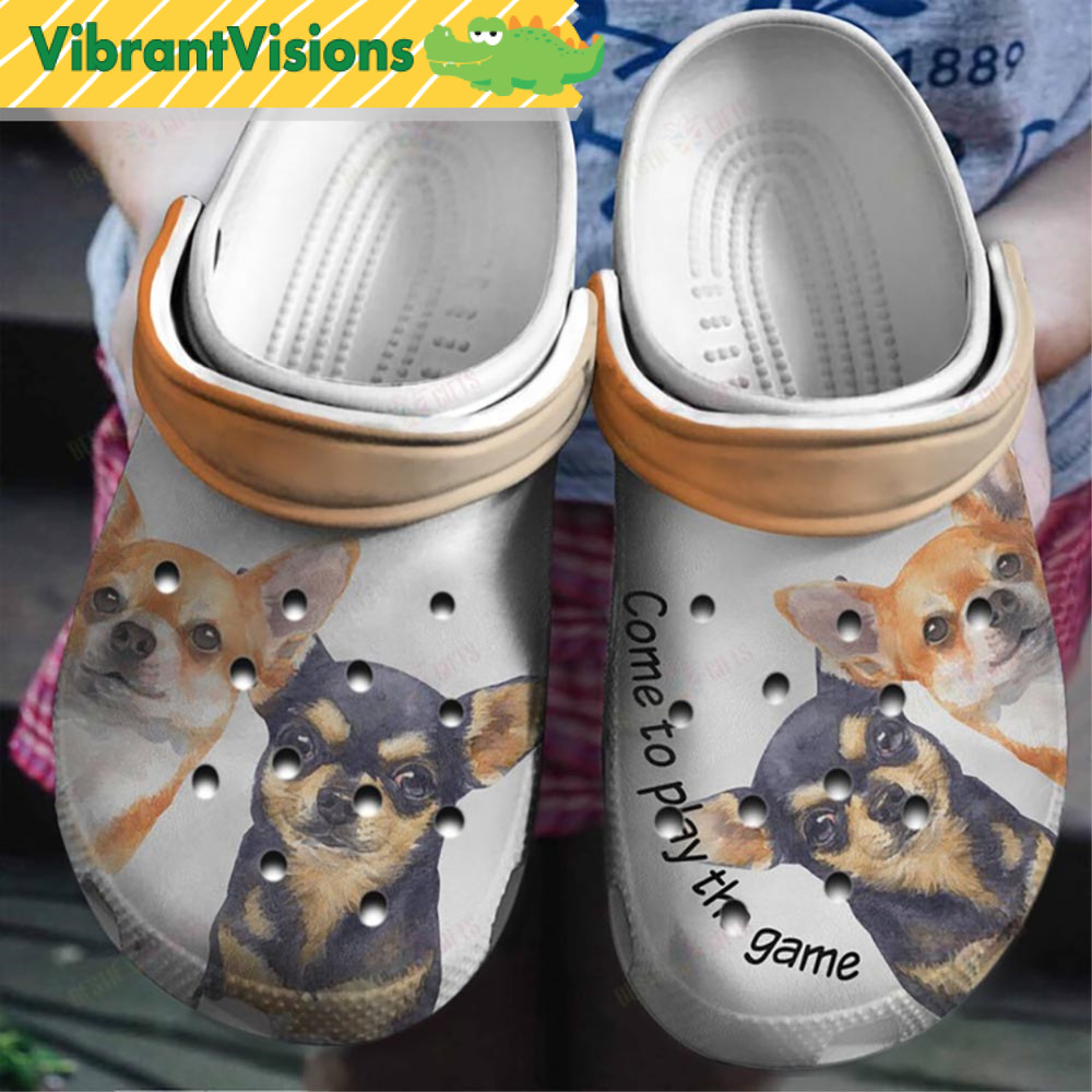 Cute Chihuahua Crocs Slippers - Discover Comfort And Style Clog Shoes With Funny Crocs.jpg