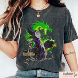 vintage maleficent shirt, sleeping beauty shirt, disney halloween shirt, disneyland trip shirt, disney villain shirt, ha