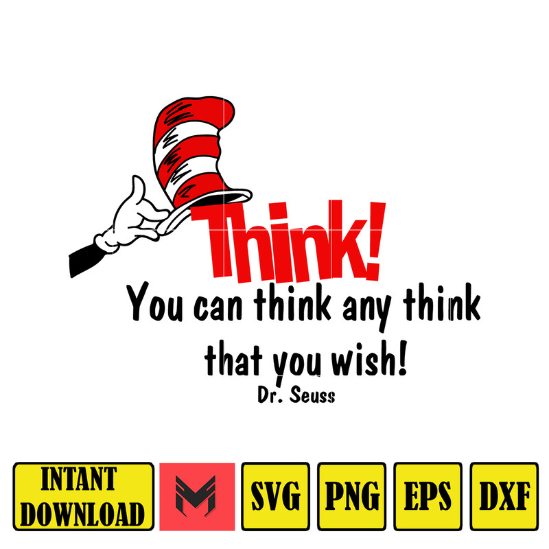 Dr Seuss Svg, Cat In The Hat SVG, Dr Seuss Hat SVG, Green Eggs And Ham Svg, Dr Seuss for Teachers Svg, Cricut, Thing Svg (544).jpg