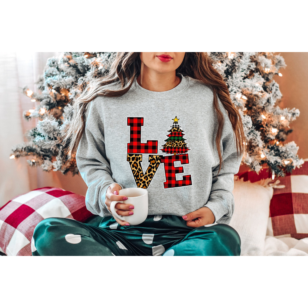 Christmas Love Tree Shirt, Love Christmas Tree , Christmas Outfit, Christmas Gift Idea,Trendy Christmas Tree Shirt,Christmas Family Matching.jpg