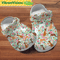 Floral Boxer Pattern Dog Crocs - Discover Comfort And Style Clog Shoes With Funny Crocs.jpg