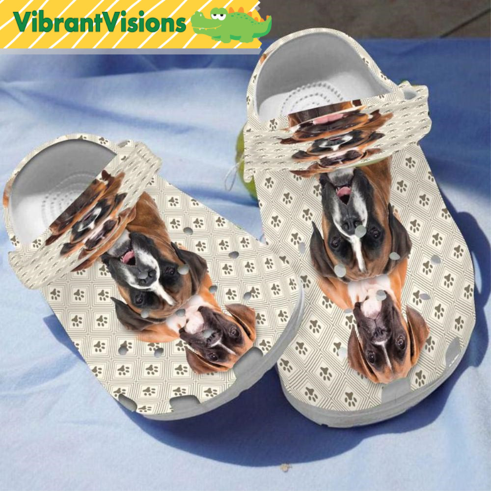 Funny Boxer Dog Crocs - Discover Comfort And Style Clog Shoes With Funny Crocs.jpg