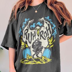 vintage scooby doo ruh roh shirt, scooby doo shirt, scoobydoo, disney halloween shirt, trick or treat, disney trip shirt