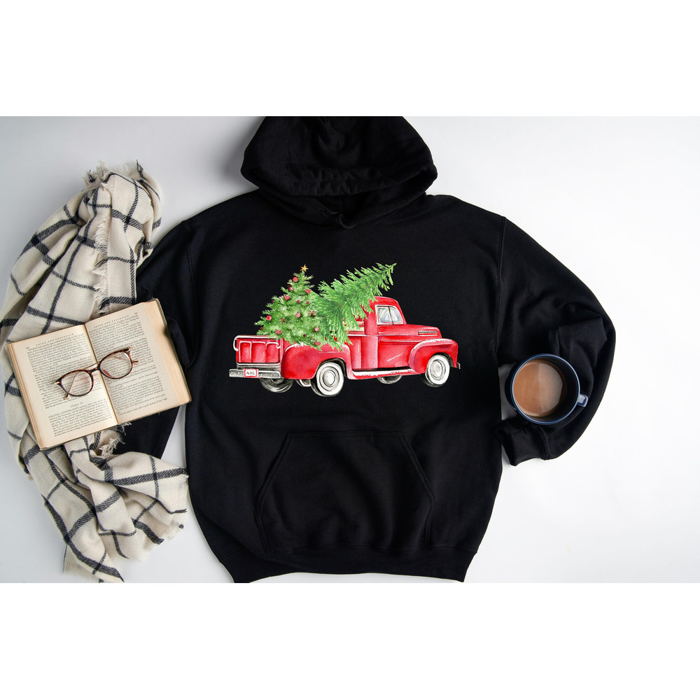 Merry Christmas Truck,Red Truck Shirt, Christmas Tree Shirt,Merry Christmas,Christmas Matching Family Shirt,Christmas Truck Family Shirt.jpg