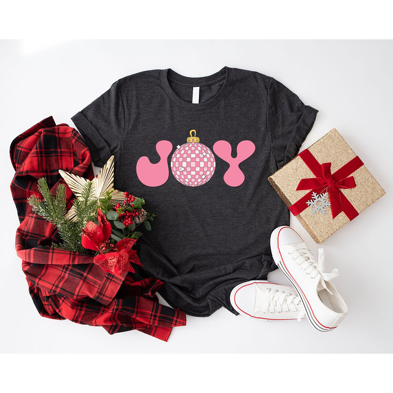 Christmas Joy Shirt, Christmas Joy Disco Shirt Sweatshirt Hoodie, Christmas Party Shirt, Merry Christmas Shirt, Christmas Dance Tee.jpg
