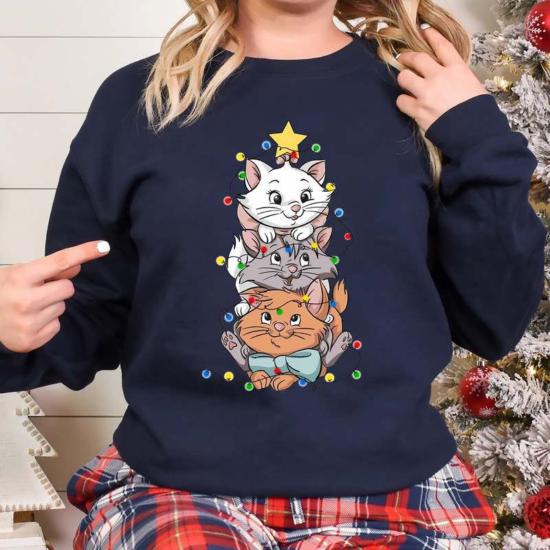 Disney Aristocats Christmas Lights, Marie, Toulouse, Berlioz Christmas Tree Kitten Tee, Christmas Squad, Mickey's Very Merry Xmas Party.jpg