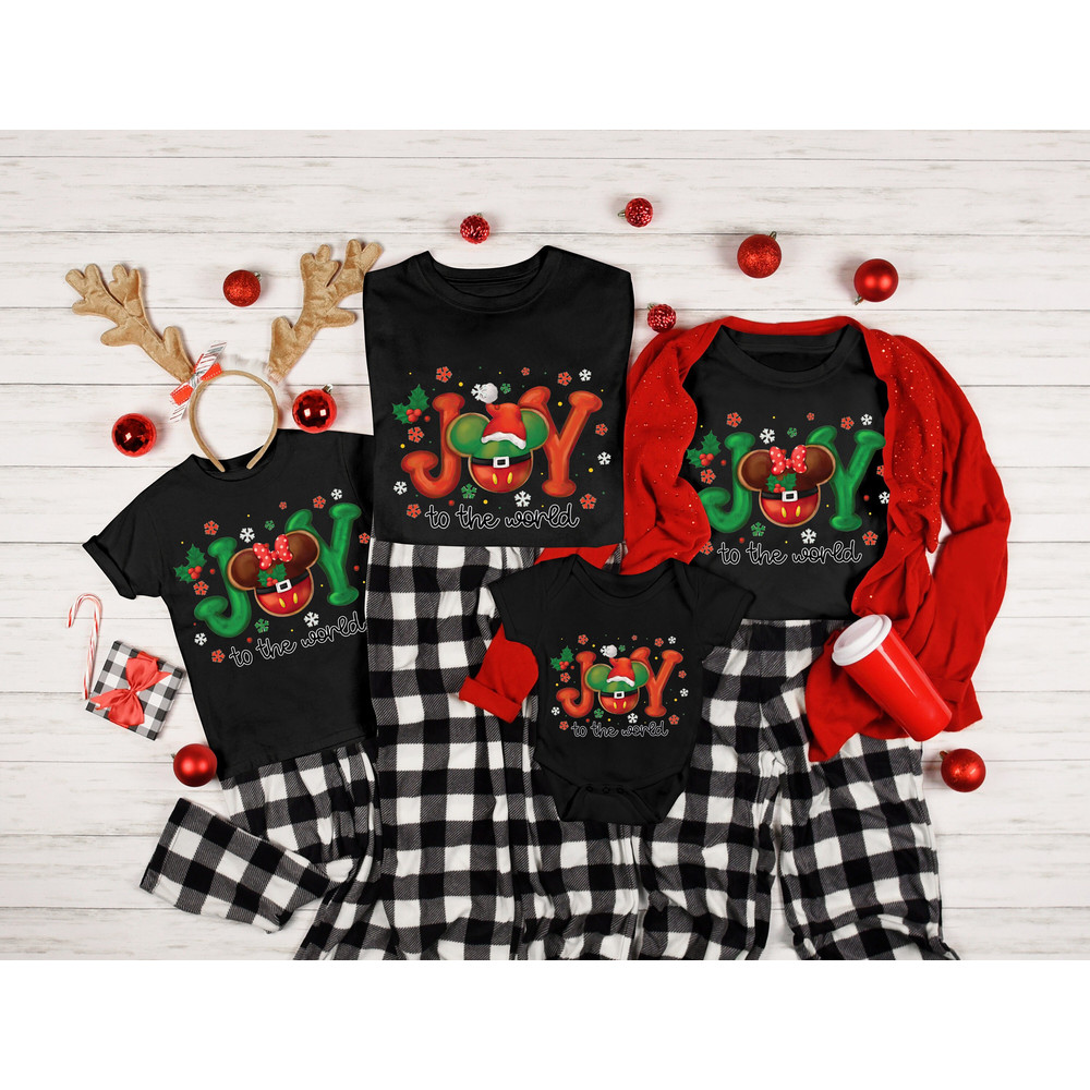 Disney Christmas Joy Shirt, Mickey And Minnie Christmas Joy Shirt Hoodie Sweatshirt, Disney Winter Shirt, Christmas Family Shirt.jpg