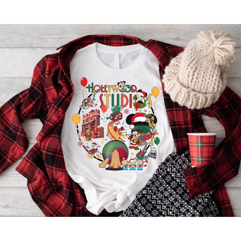 Disney Jollywood Nights Sweatshirt, Hollywood Studios Christmas Shirt, Mickey's Very Merry Christmas Tee, Mickey and Co Christmas Sweatshirt.jpg
