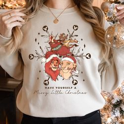 disney lion king characters group christmas shirt, simba timon pumbaa christmas sweatshirt, disneyland christmas, disney