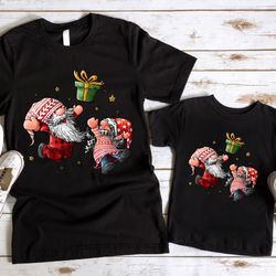 grandpa grandson christmas matching shirt, christmas gnome sweatshirt, christmas family shirt, papa claus shirt, grandso